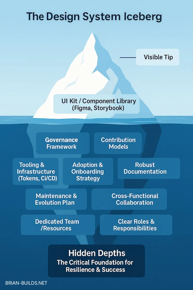 Design System Iceberg Diagram
